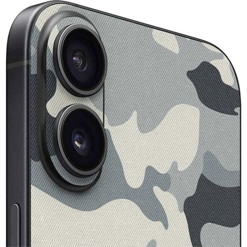 NFL Carolina Panthers Camo iPhone 16 Plus Skin